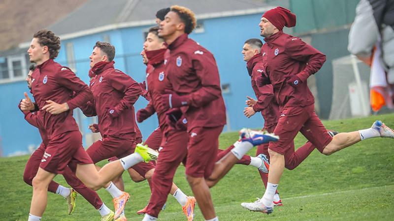 Trabzonspor’da, Fatih Karagümrük maçı hazırlıkları başladı