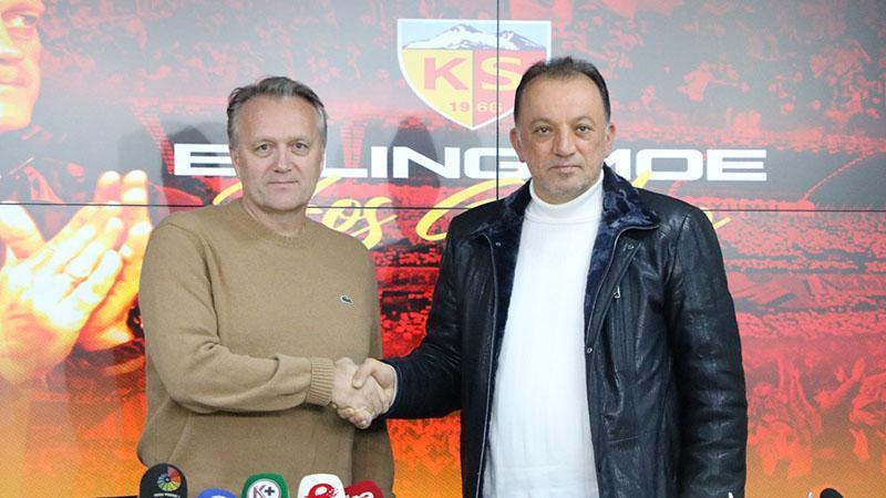 Kayserispor, Erling Moe ile 1,5 yıllık sözleşme imzaladı