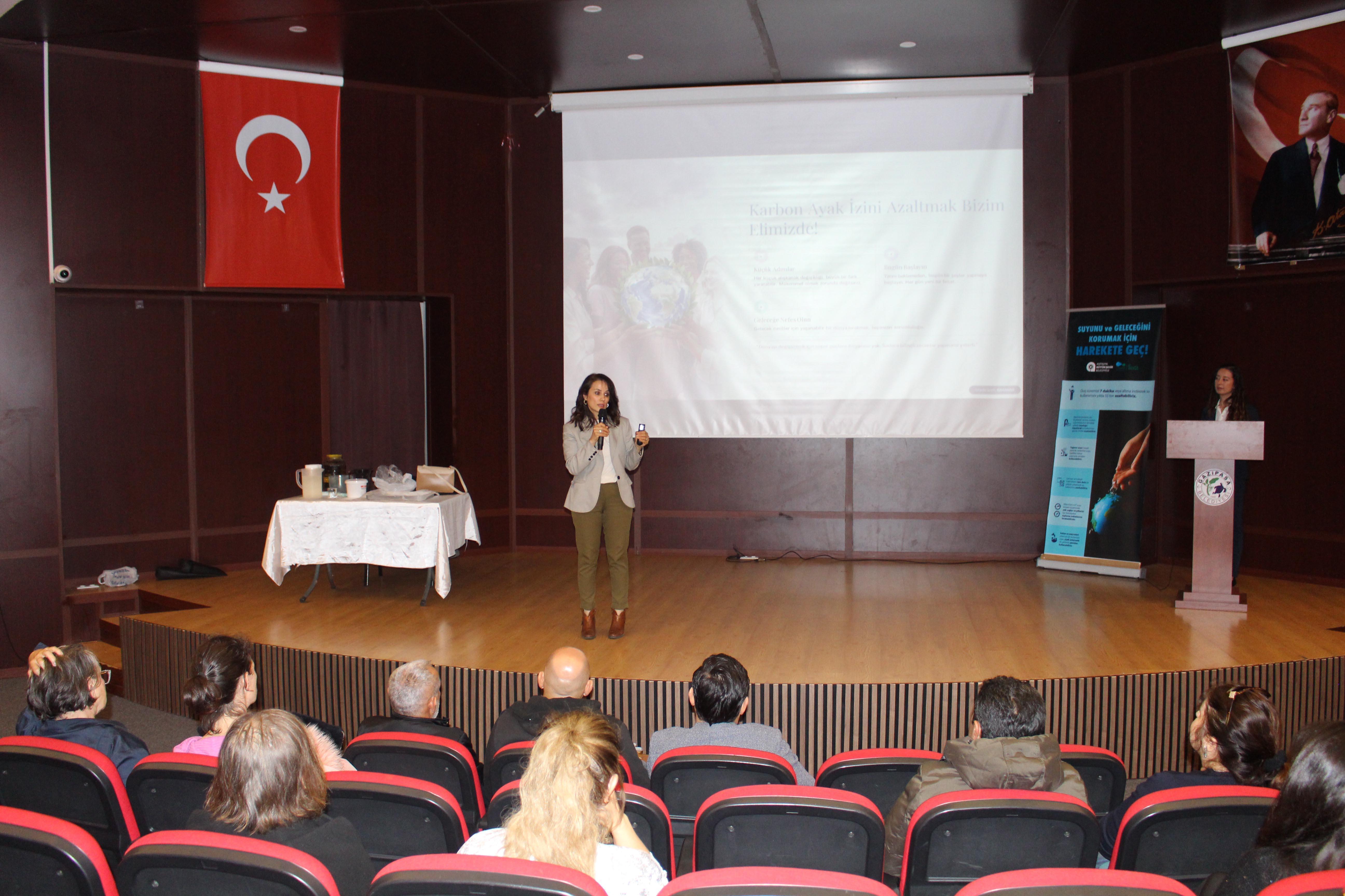 İklim dostu Gazipaşa için eğitim gerçekleştirildi İklim dostu Gazipaşa için eğitim gerçekleştirildi