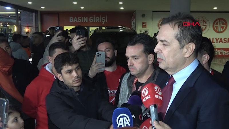 Hesap.com Antalyaspor Başkanı Rıza Perçin: Maçın 2-0’dan 2-2’ye gelmesi bizi üzdü