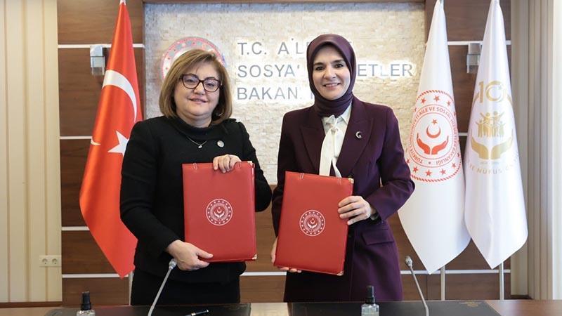 Aile ve Sosyal Hizmetler Bakanlığı ile Gaziantep Büyükşehir Belediyesi arasında iş birliği protokolü