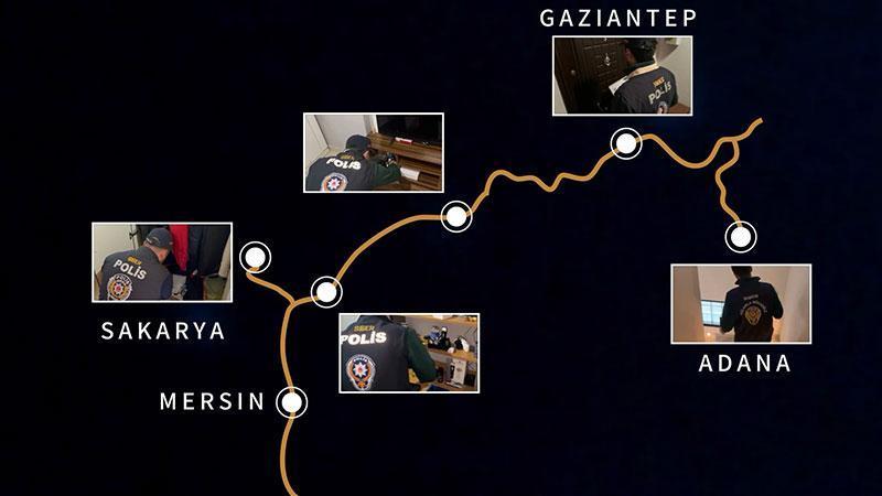 Sakarya merkezli 4 ilde siber dolandırıcılık operasyonu: 6 tutuklama
