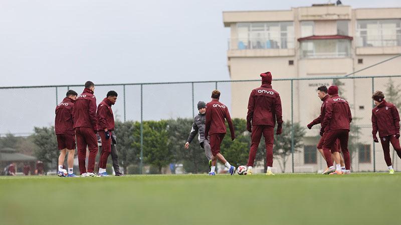 Trabzonspor’da Zecorner Kayserispor maçı hazırlıkları sürdü