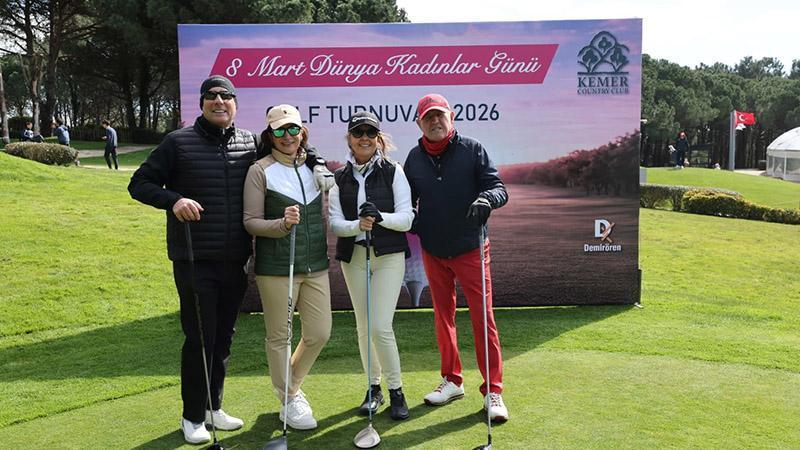 Kadınlar Günü Özel Golf Turnuvası Kemer Country Club’da düzenlendi