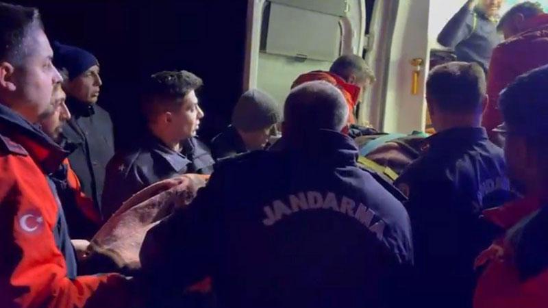 Bartın’da kayıp olarak aranan kadın, donmak üzereyken bulundu