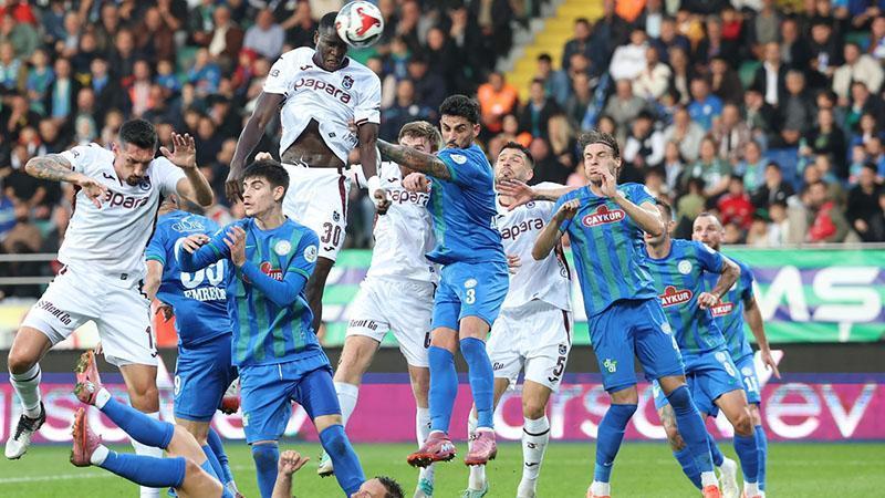 Trabzonspor ile Çaykur Rizespor 48’inci randevuda