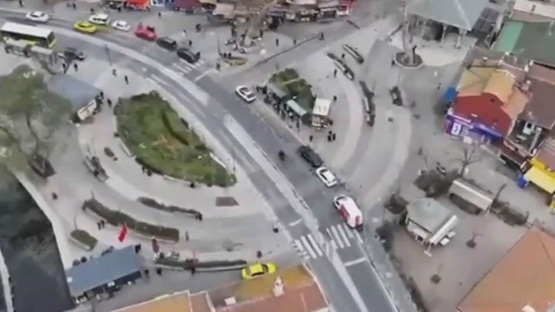 Beykoz’da dron destekli trafik denetimi: 58 sürücüye 190 bin lira ceza