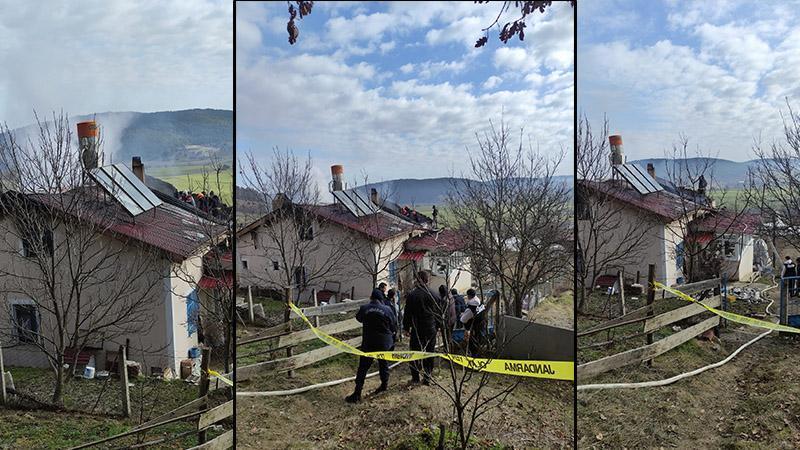Evde çıkan yangında öldü, eşi yaralandı
