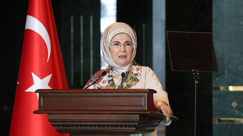 Emine Erdoğan, onursal başkanı olduğu dernek ve vakıfların temsilcileriyle buluştu