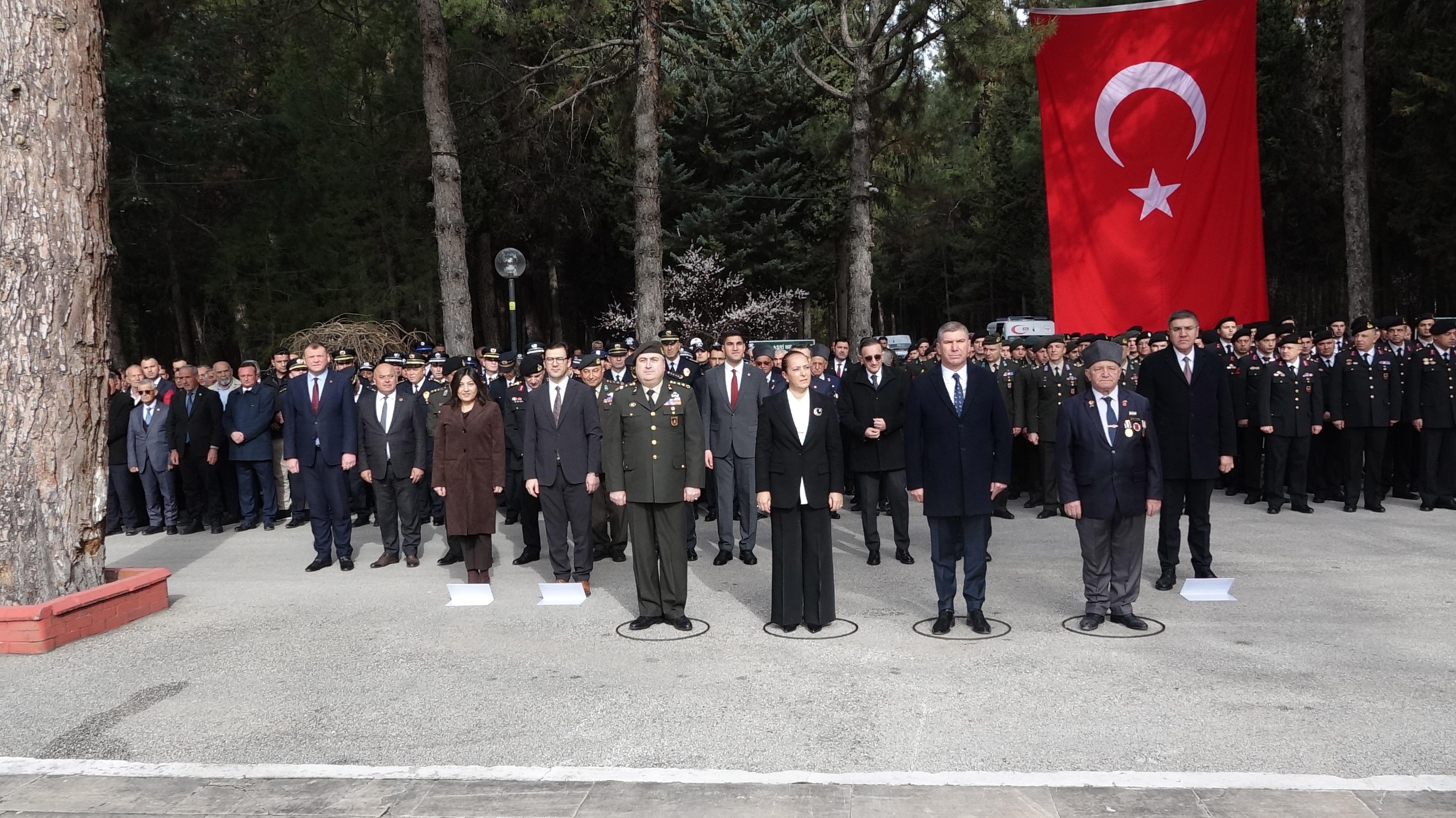 Burdur’da 18 Mart töreni