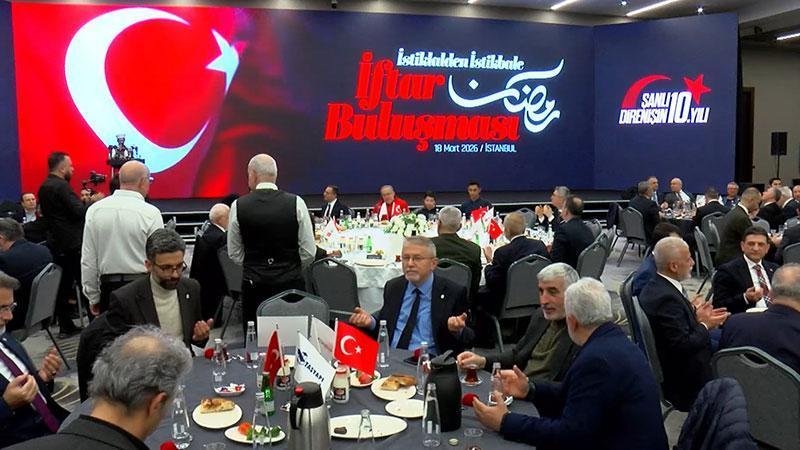 Şişli’de ‘İstiklalden İstikbale İftar Buluşması’ programı düzenlendi