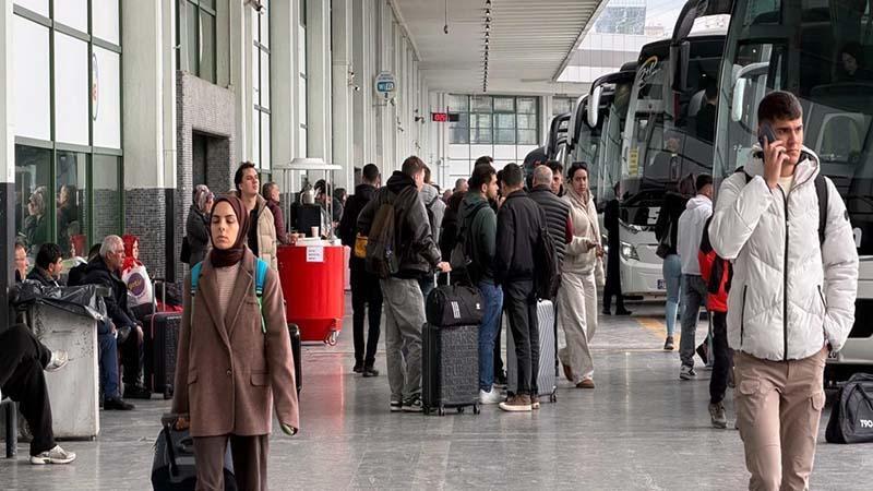 AŞTİ’de bayram yoğunluğu