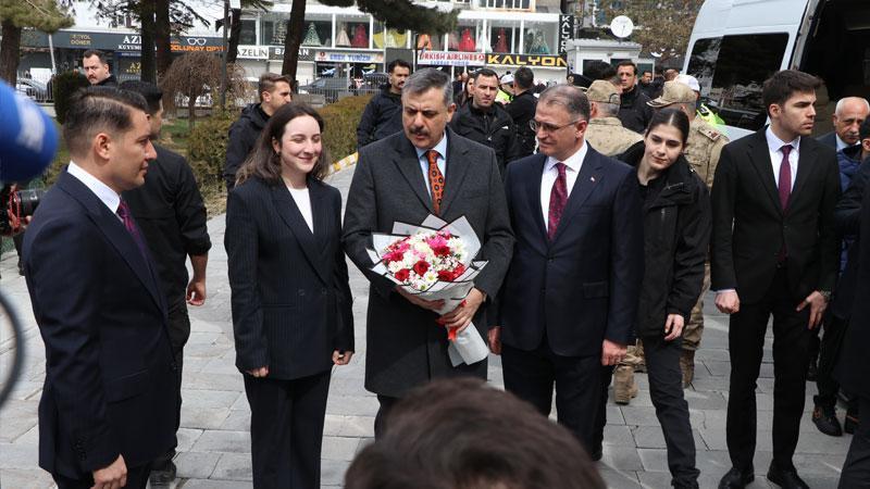Bakan Çiftçi, bayramlaşma programı için Van’a geldi