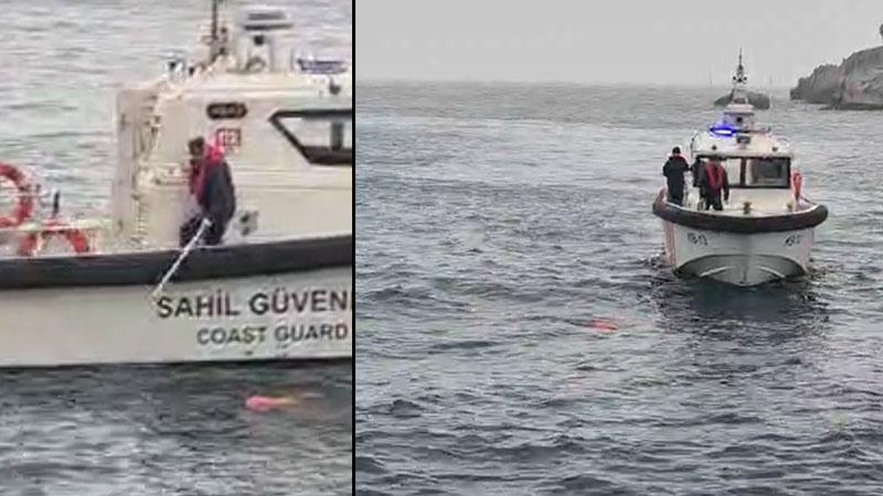 Denizde hareketsiz halde bulunan kadın hastaneye kaldırıldı