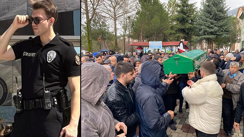 Aile arasındaki tartışmada silahla vurulan polis toprağa verildi, kardeşi tutuklandı