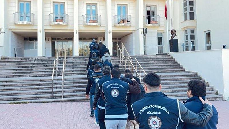 Bodrum’da 33 kaçak göçmen yakalandı, 9 organizatör tutuklandı