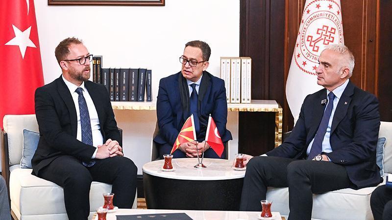 Bakan Ersoy, Kuzey Makedonyalı mevkidaşı Ljutkov ile Ankara’da bir araya geldi