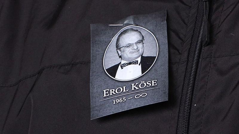 Yapımcı Erol Köse son yolculuğuna uğurlandı