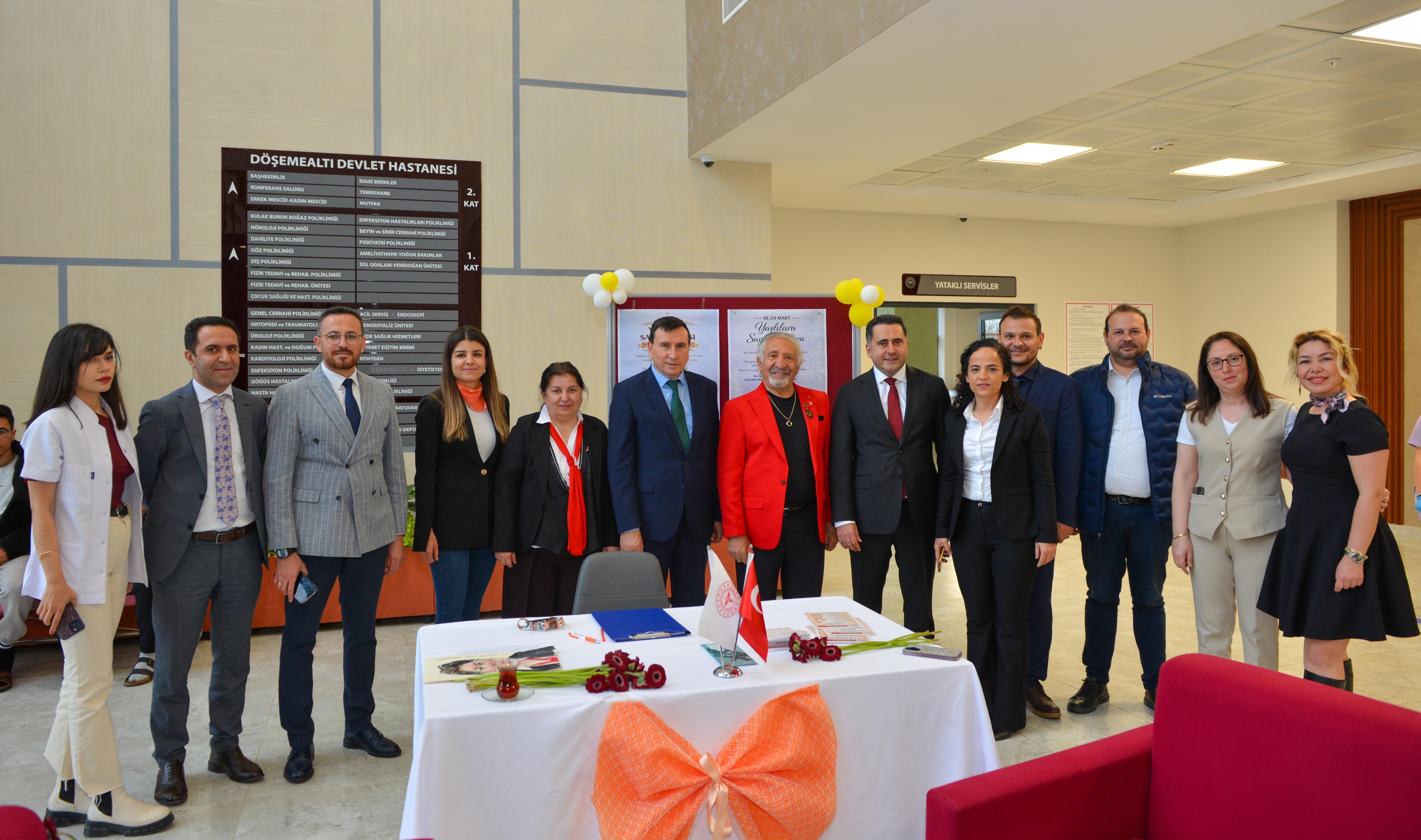 Hastanede Yaşlılar Haftası’na özel etkinlik