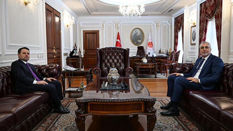 Bakanlar Gürlek ve Işıkhan bir araya geldi