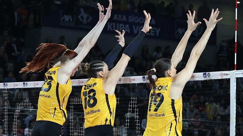 Kupa Voley’de şampiyon VakıfBank