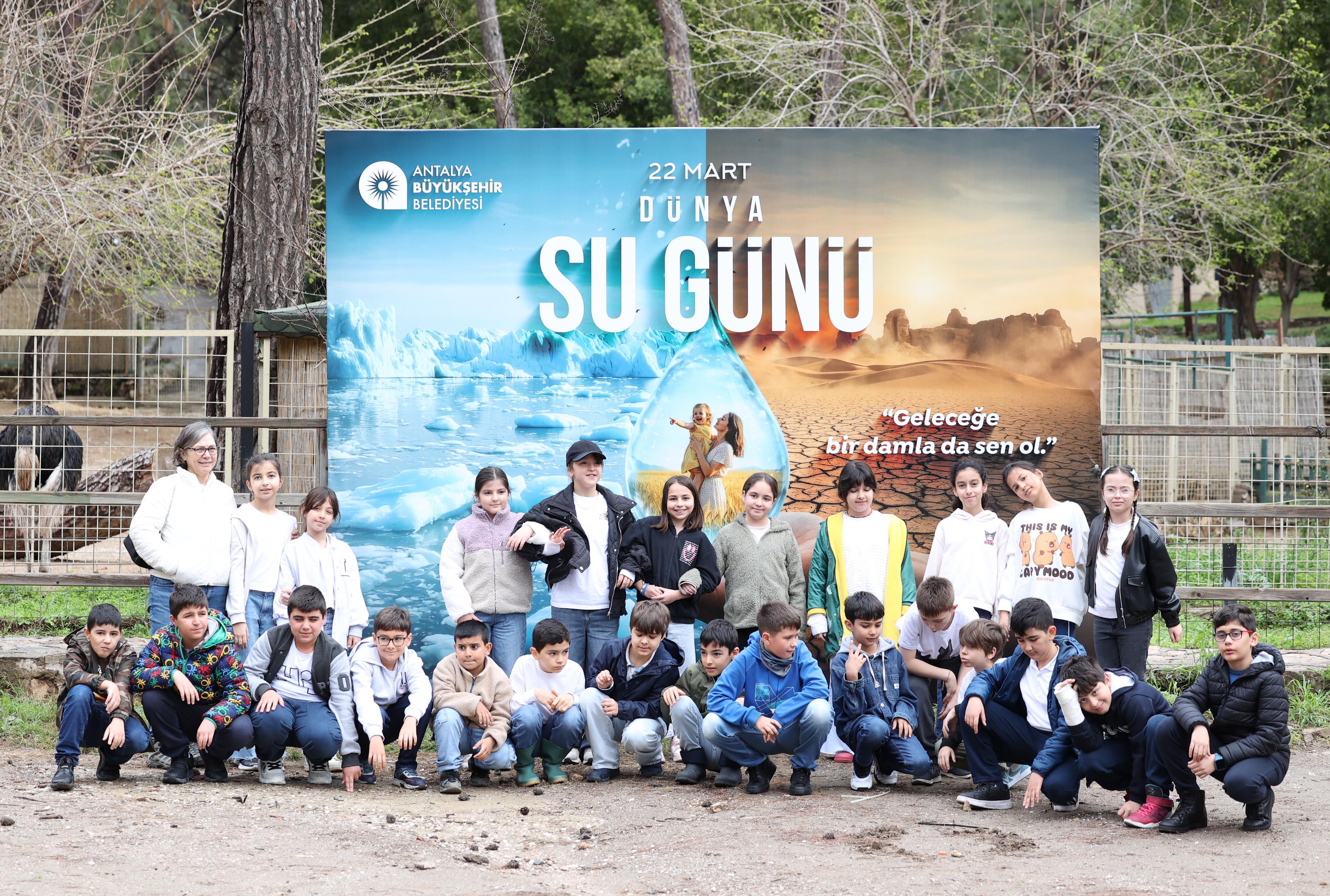 Dünya Su Günü’nde çocuklara eğlenceli eğitim