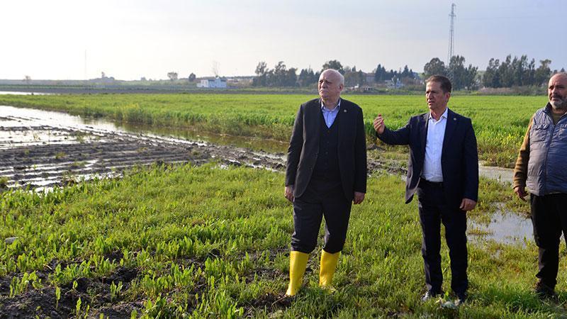 TZOB Genel Başkanı Bayraktar: Adana’da 36 bin 566 dönüm tarım alanı su altında kaldı