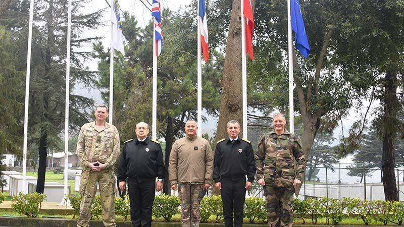 Uluslararası askeri heyetten Deniz Unsur Komutanlığı’na ziyaret