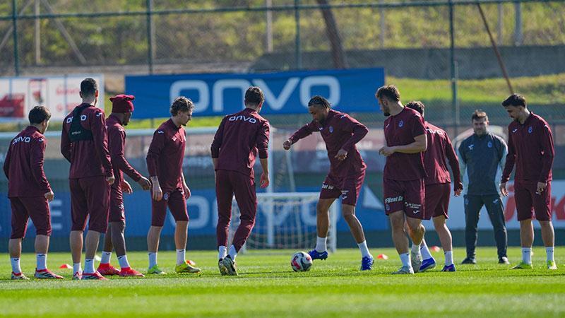 Trabzonspor, Galatasaray maçı hazırlıklarını sürdürdü