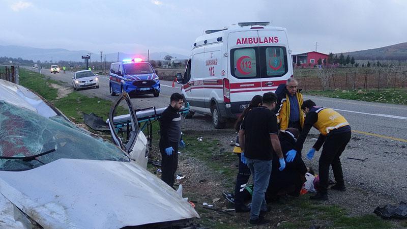 Batman’da otomobil yol kenarına yuvarlandı: 5 yaralı