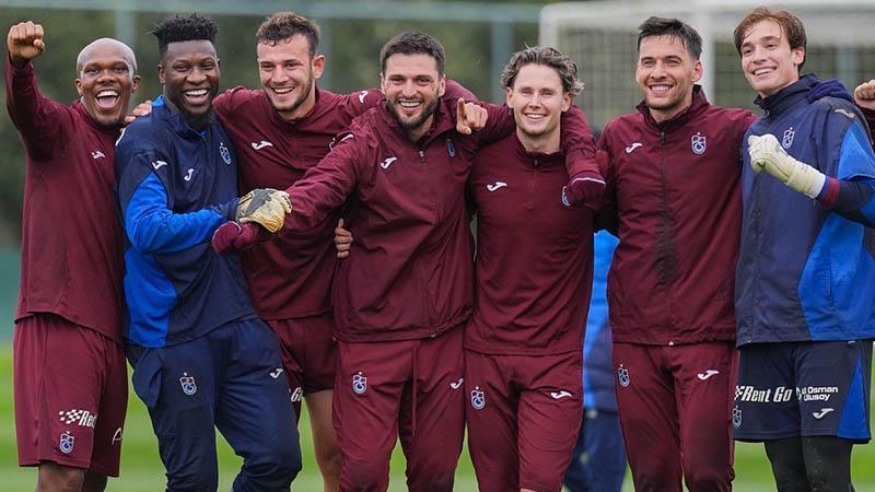 Trabzonspor, Galatasaray maçının hazırlıklarını sürdürdü