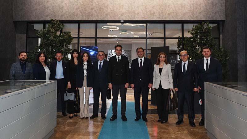 Azerbaycan Medya Kalkınma Ajansı’ndan DMM’ye ziyaret