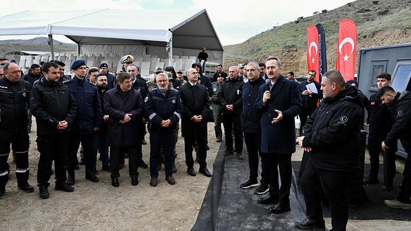 Haluk Görgün, dron gösterim faaliyetini inceledi