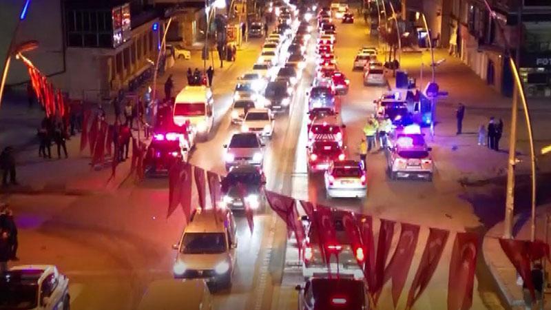 Milli takımın başarısı Erzurum’da coşkuyla kutlandı