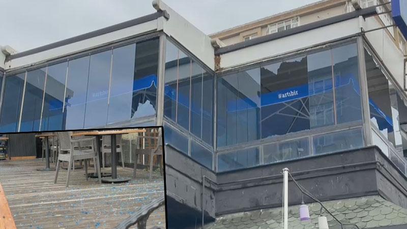 Büyükçekmece’de hesap yüzünden işletmeciyle tartışan müşteri restoranı kurşunladı