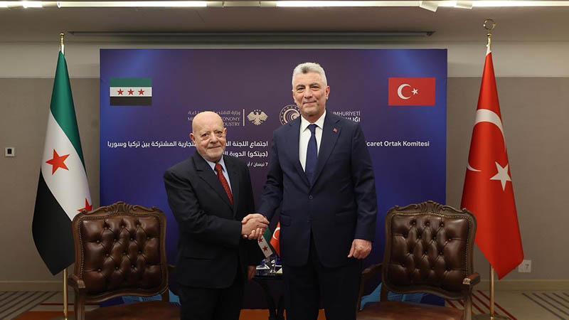 Bakan Bolat, Suriyeli mevkidaşı el-Şa’ar ile görüştü