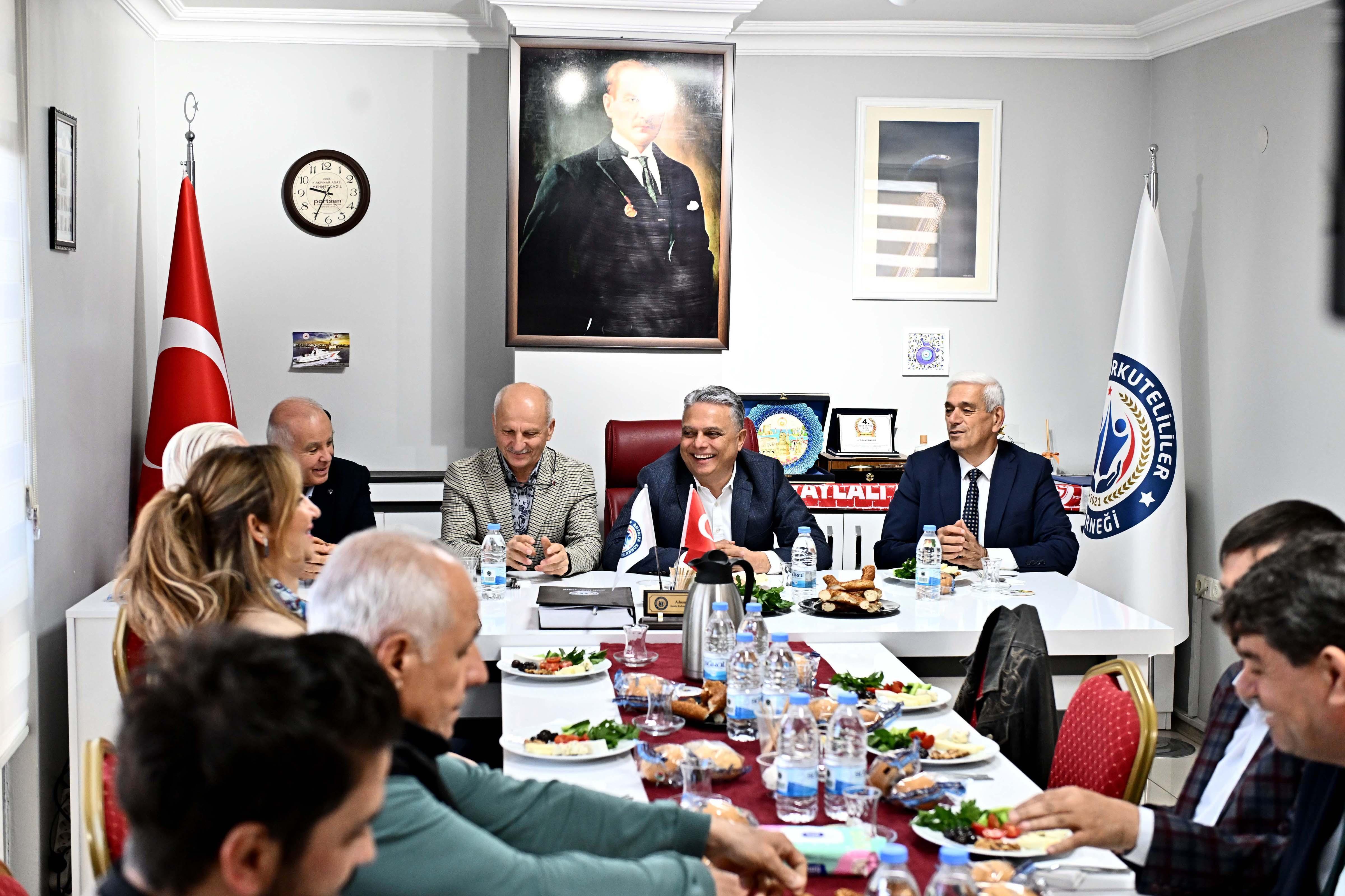 Korkuteli Derneği’nden tarhana ikramı