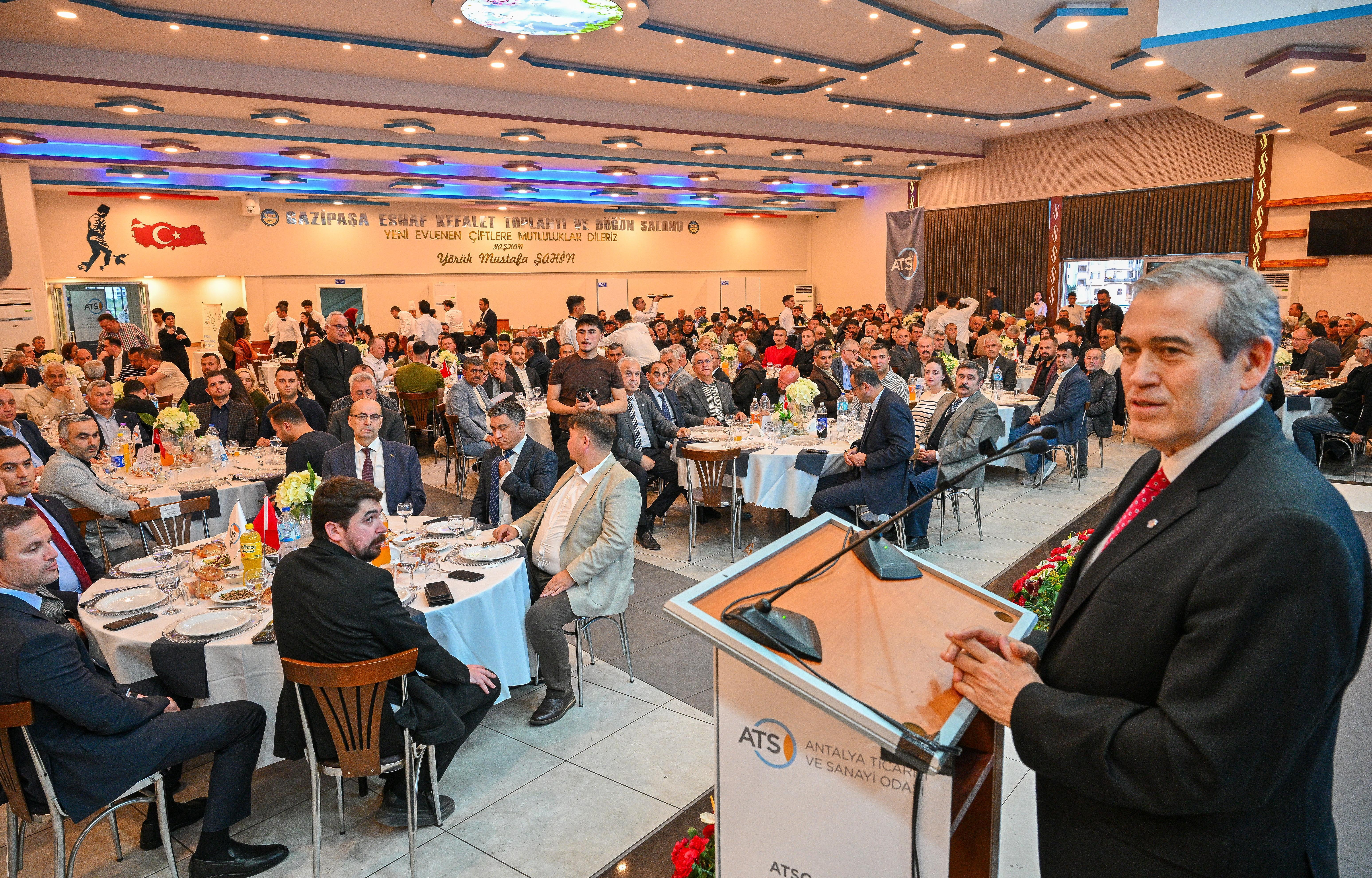 Hacısüleyman’dan Gazipaşa’ya ‘2050 Vizyonu’ çağrısı