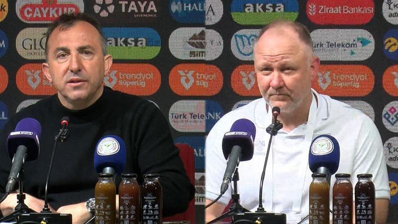 Çaykur Rizespor – Samsunspor maçının ardından