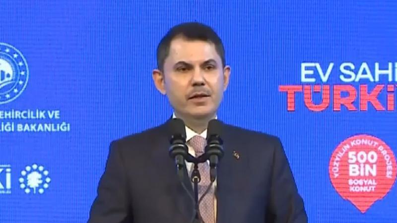 Bakan Kurum Çorum’da sosyal konut hak sahiplerini belirledi