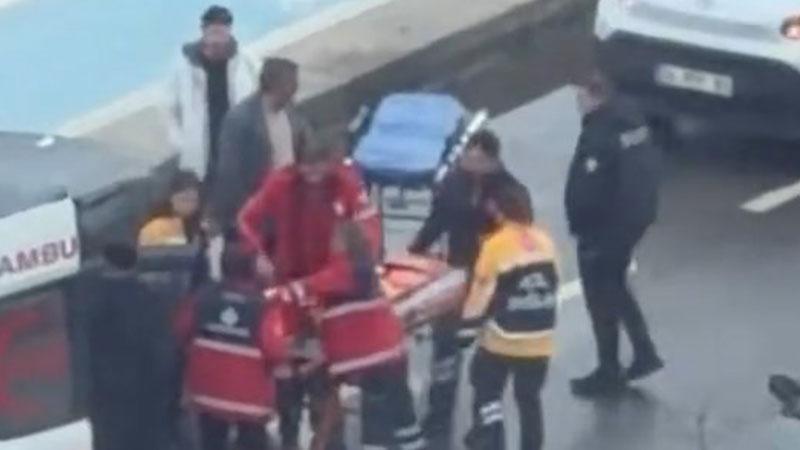 Kartal’da zincirleme kaza: 2 yaralı