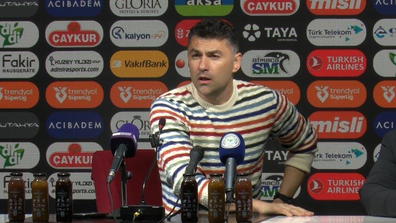 Gaziantep FK Teknik Direktörü Burak Yılmaz: Bırakıyorum, Allah’a emanet