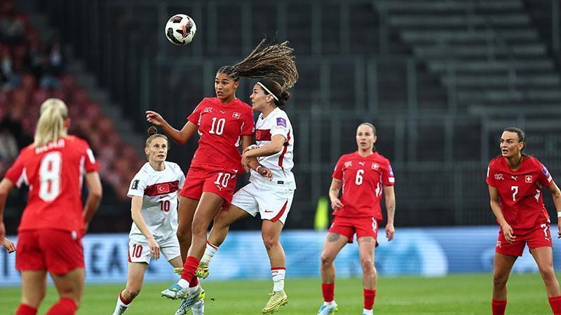 A Milli Kadın Futbol Takımı, İsviçre’ye mağlup oldu