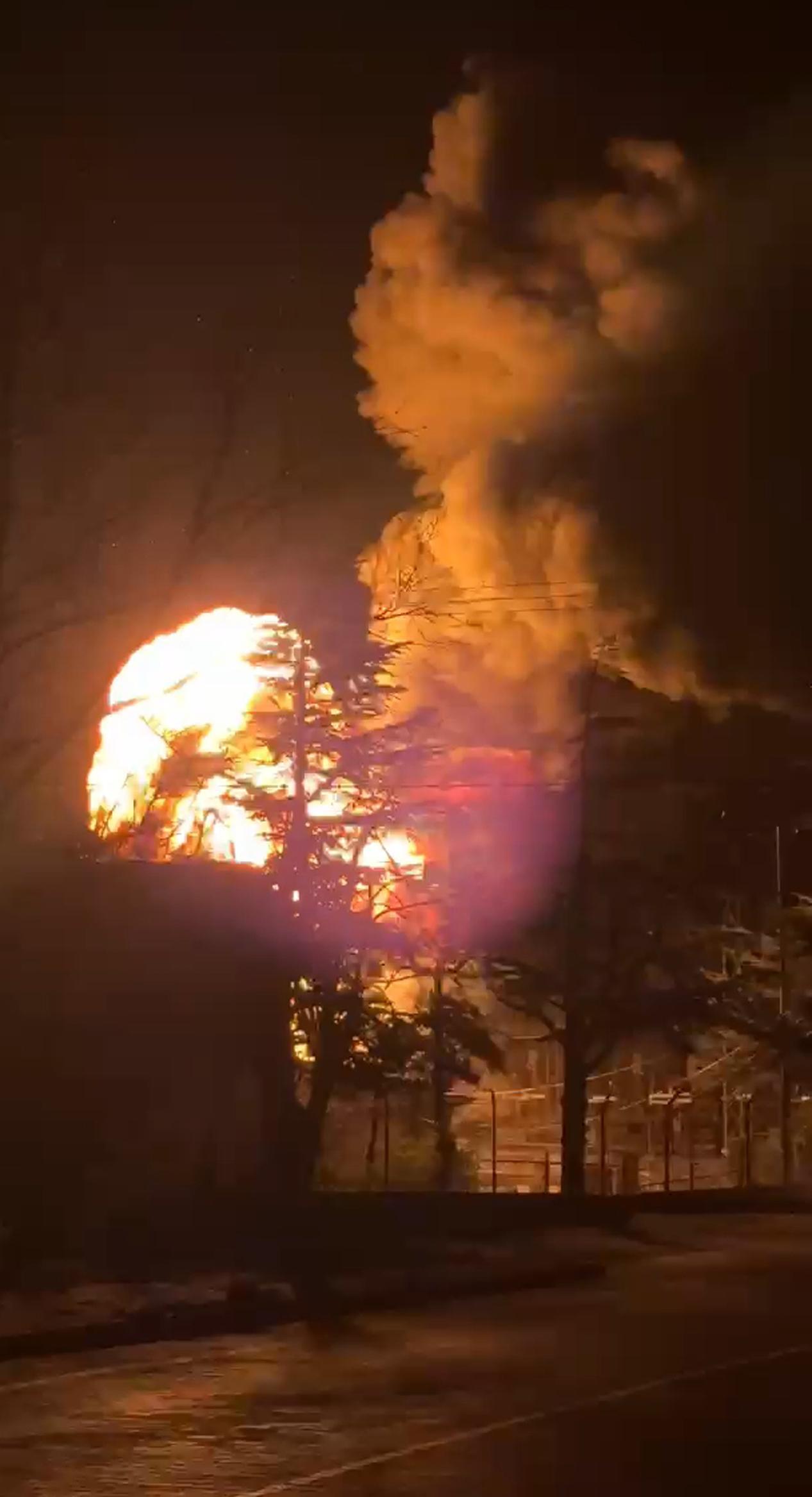 Trafo yangını söndürüldü