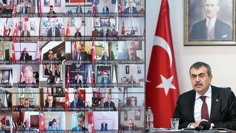 Bakan Tekin, 81 ilin milli eğitim müdürleriyle toplantı yaptı
