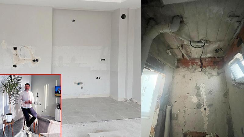 Tadilat için 700 bin lira aldı, işi tamamlamadan ortadan kayboldu iddiası