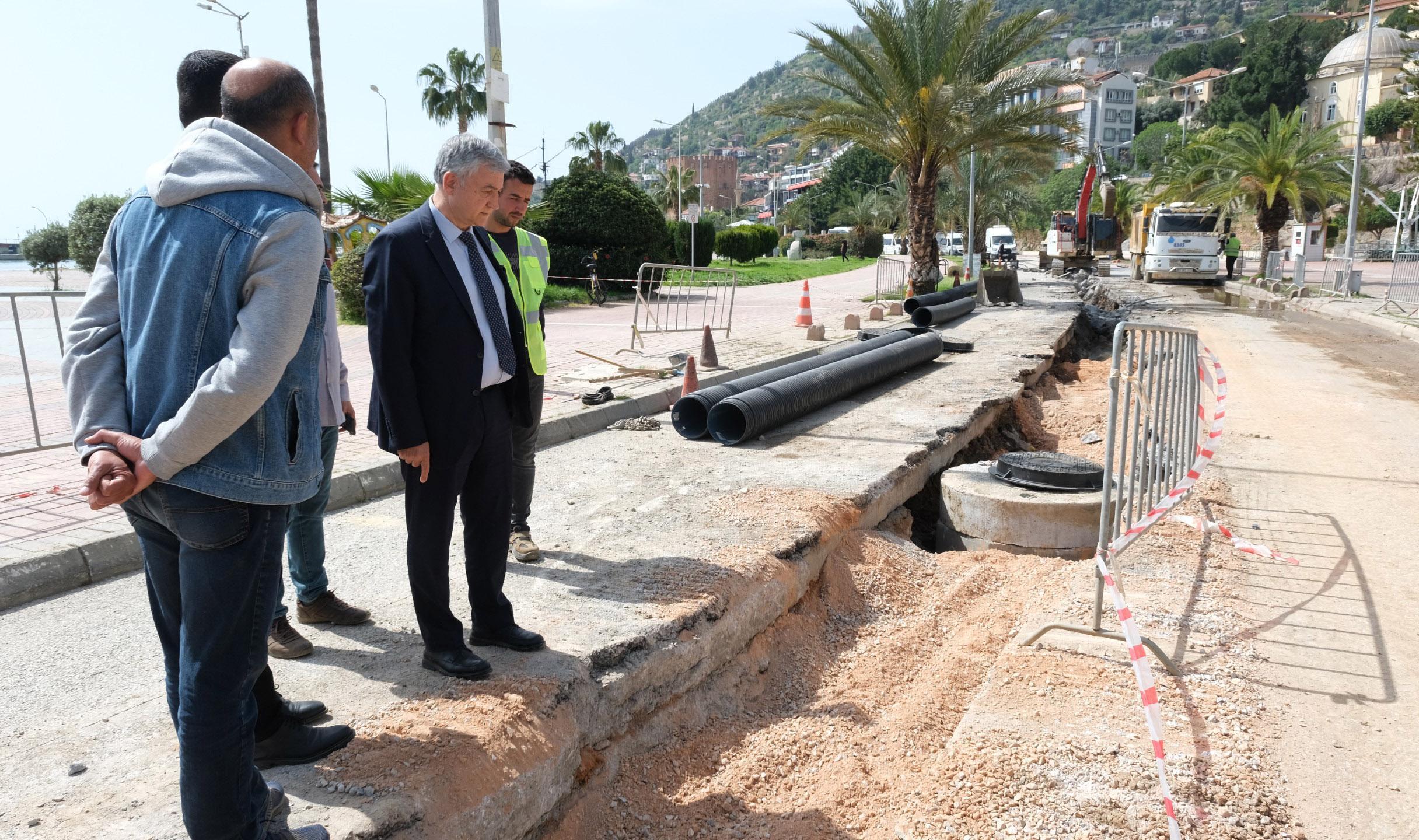 Büyükşehir’den Alanya’nın geleceğine yatırım