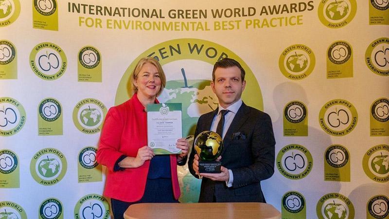 Sıfır Atık Projesi’ne ‘Yeşil Dünya Şampiyonluğu’ ödülü
