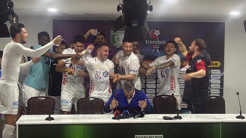 Erzurumspor’da Özbalta’ya sulu sürpriz