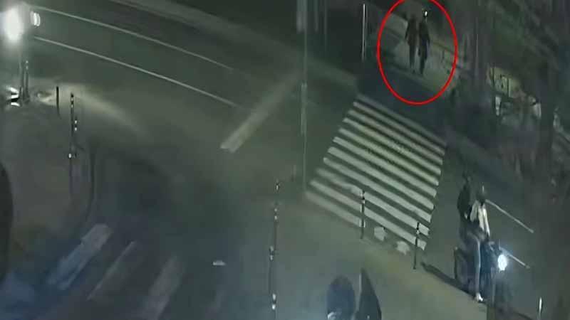 Beşiktaş’ta üniversite öğrencisi Zümra’nın hayatını kaybettiği kaza kamerada